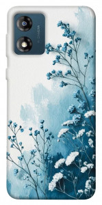 Чехол Blue minimal для Motorola Moto E13