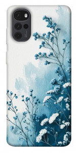 Чохол Blue minimal для Motorola Moto G22