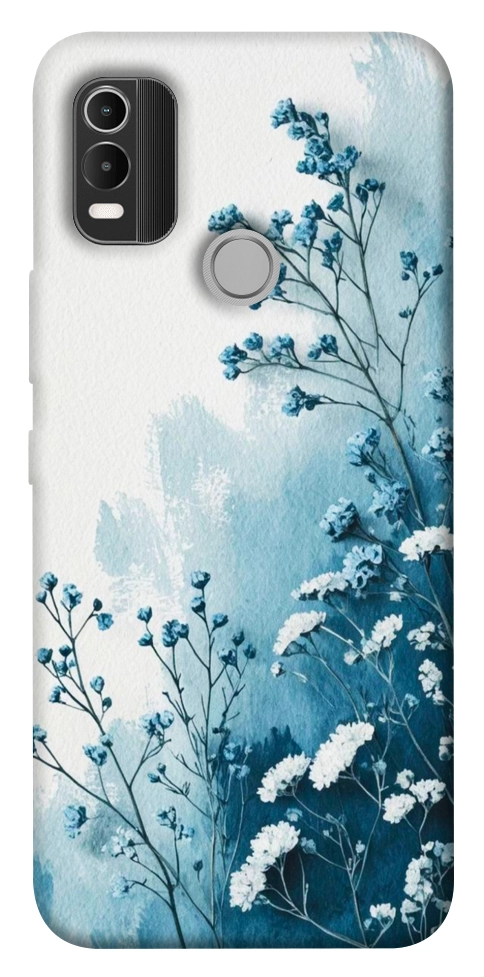 Чехол Blue minimal для Nokia C21 Plus