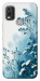 Чехол Blue minimal для Nokia C21 Plus