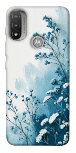 Чохол Blue minimal для Motorola Moto E20