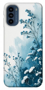 Чехол Blue minimal для Motorola Moto G41