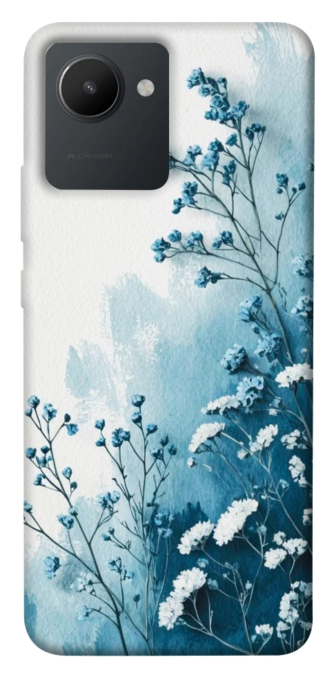 Чехол Blue minimal для Realme C30s