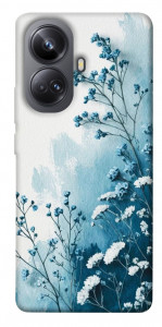 Чехол Blue minimal для Realme 10 Pro+