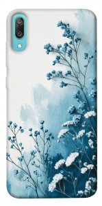Чехол Blue minimal для Huawei Y6 Pro (2019)