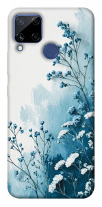 Чехол Blue minimal для Realme C15