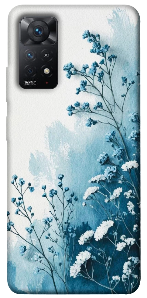 Чехол Blue minimal для Xiaomi Redmi Note 12 Pro