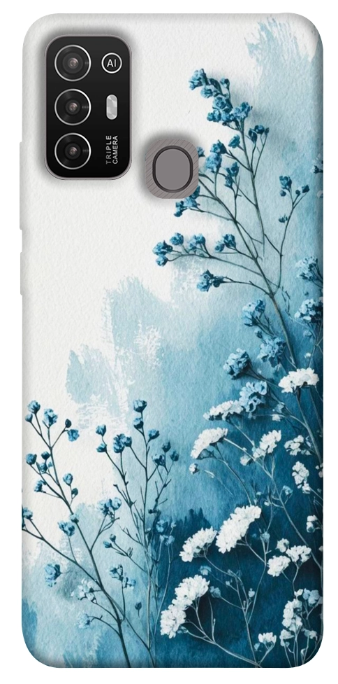 Чехол Blue minimal для ZTE Blade A52