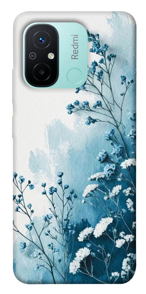 Чехол Blue minimal для Xiaomi Redmi 12C
