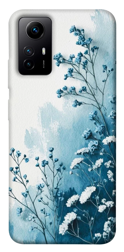 Чехол Blue minimal для Xiaomi Redmi Note 12S