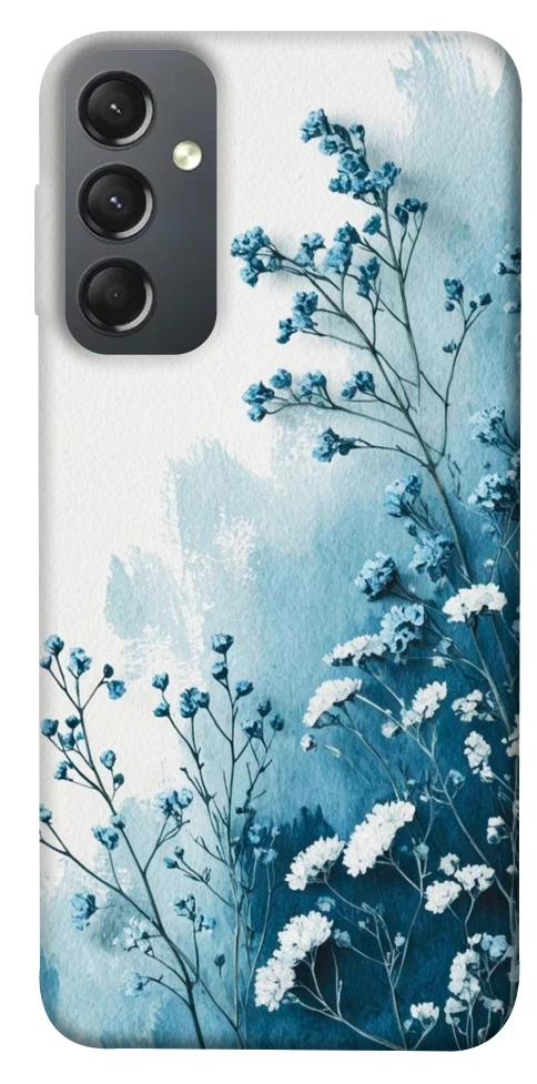 Чехол Blue minimal для Galaxy A24 4G