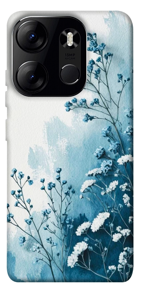 Чехол Blue minimal для Tecno Spark Go 2023
