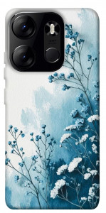 Чехол Blue minimal для Tecno Spark Go 2023