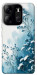 Чехол Blue minimal для Tecno Spark Go 2023