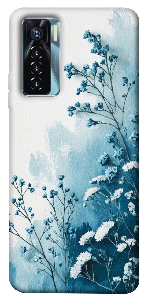 Чохол Blue minimal для TECNO Camon 17 Pro