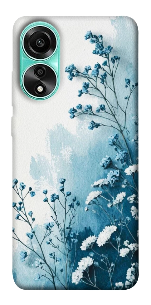 Чохол Blue minimal для Oppo A78 4G