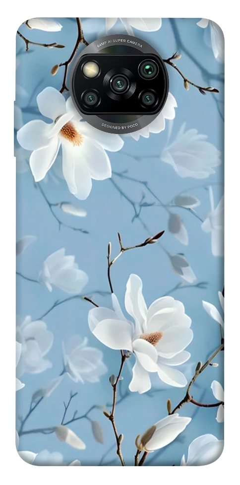 Чехол Cold white для Xiaomi Poco X3 NFC