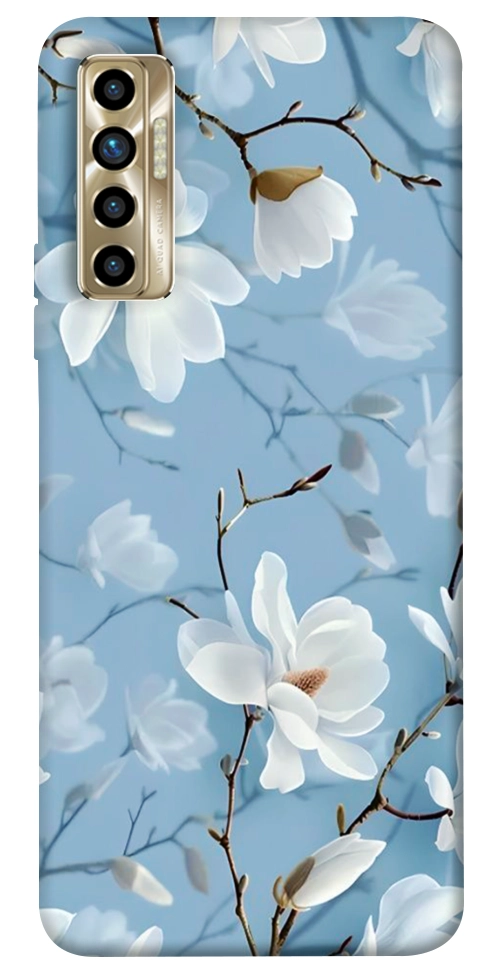 Чохол Cold white для TECNO Camon 17P