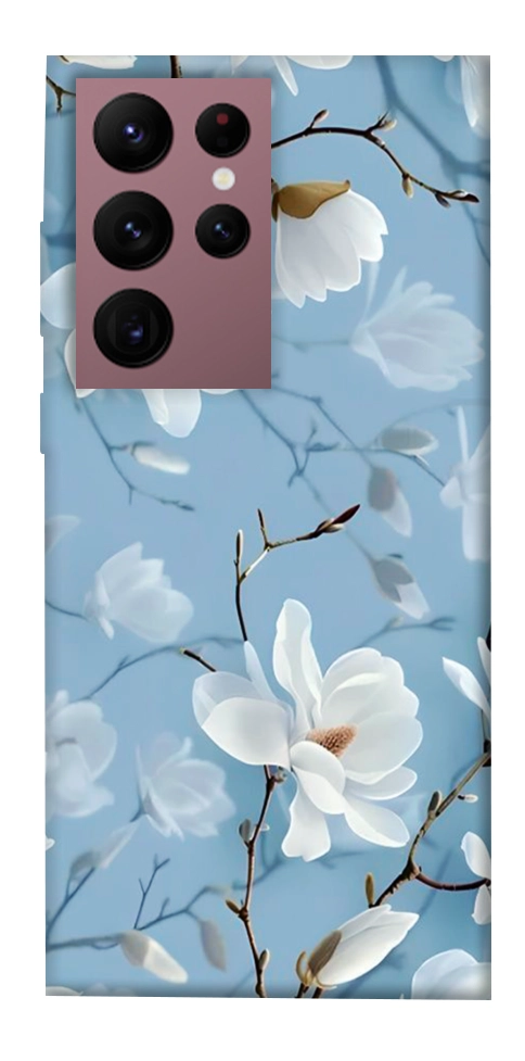 Чехол Cold white для Galaxy S22 Ultra