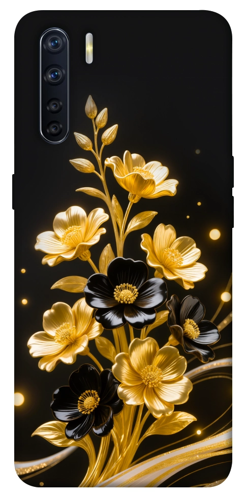 Чехол Golden shine для Oppo A91