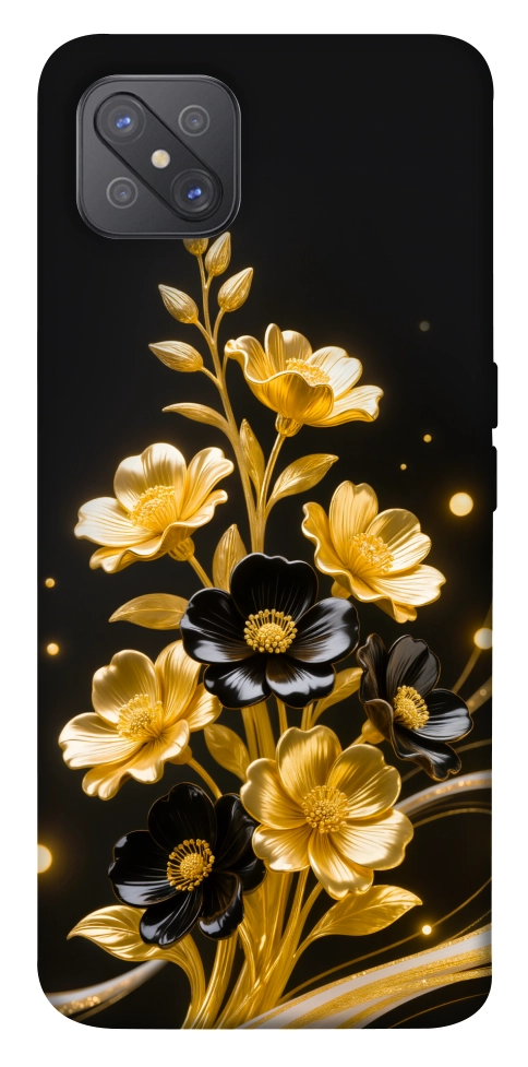 Чехол Golden shine для Oppo A92s