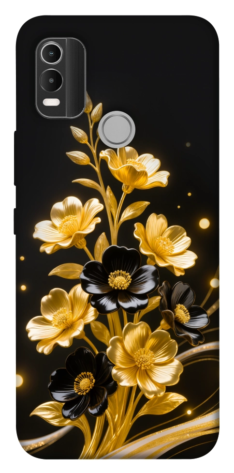 Чехол Golden shine для Nokia C21 Plus