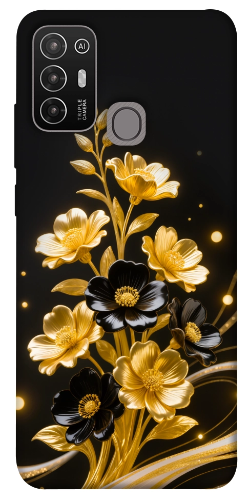 Чехол Golden shine для ZTE Blade A52