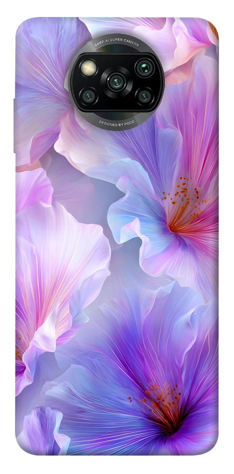Чехол Light purple для Xiaomi Poco X3 NFC