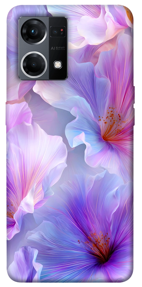 Чехол Light purple для Oppo Reno 7 4G