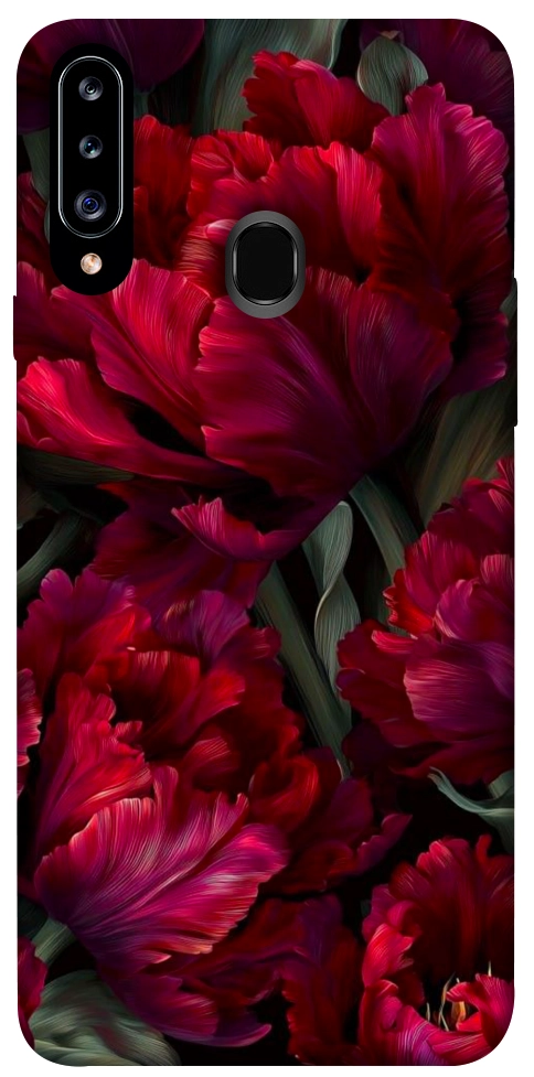 Чехол Passion flower для Galaxy A20s (2019)