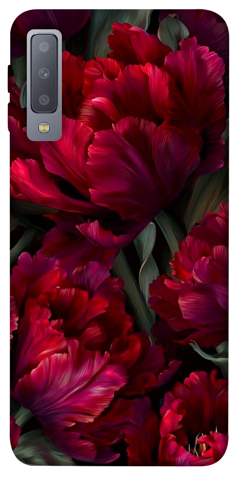 Чехол Passion flower для Galaxy A7 (2018)