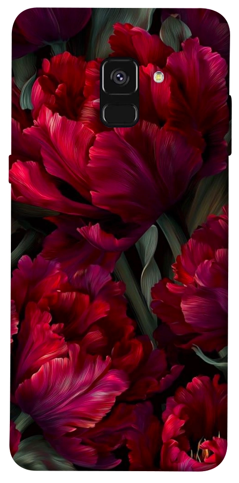 Чохол Passion flower для Galaxy A8 (2018)