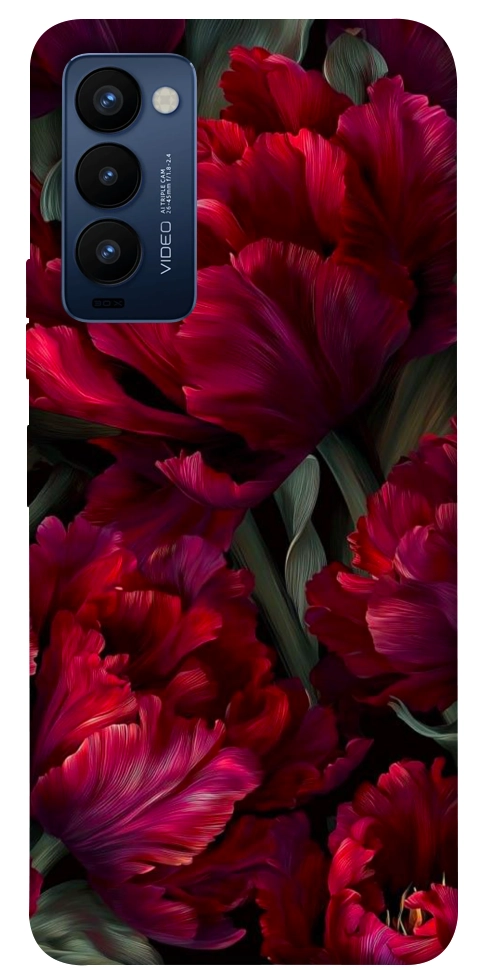 Чохол Passion flower для TECNO Camon 18