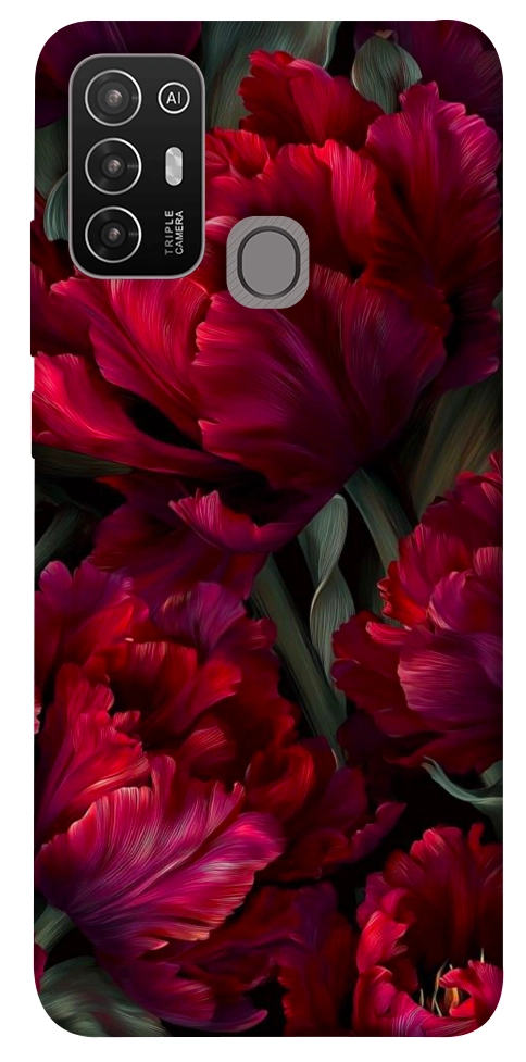 Чехол Passion flower для ZTE Blade A52