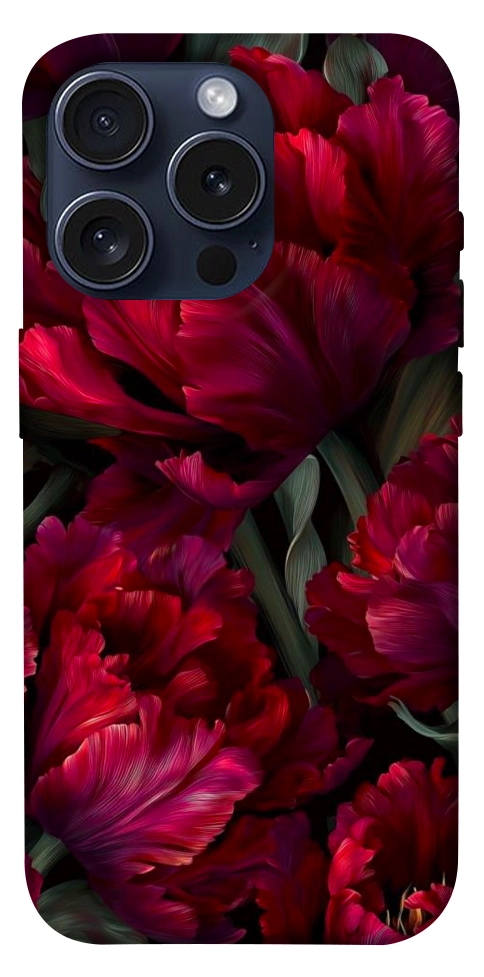 Чехол Passion flower для iPhone 15 Pro
