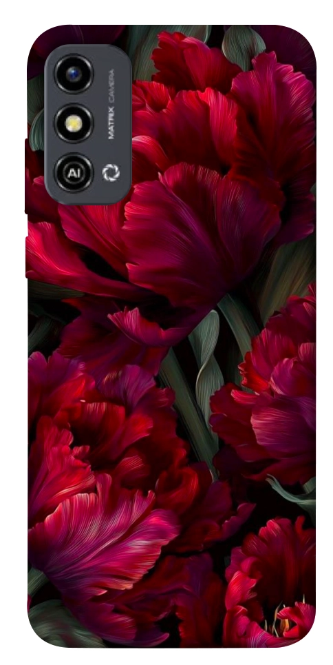 Чехол Passion flower для ZTE Blade A53