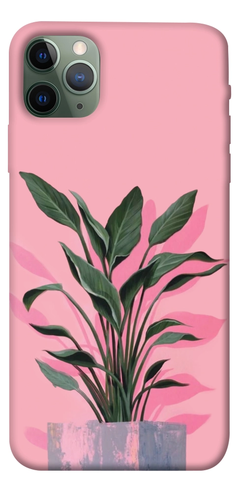 Чехол Pink plant для iPhone 11 Pro Max