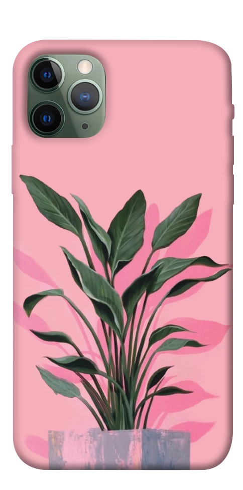 Чехол Pink plant для iPhone 11 Pro