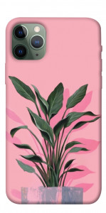 Чохол Pink plant для iPhone 11 Pro