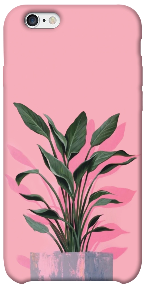 Чехол Pink plant для iPhone 6