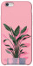 Чехол Pink plant для iPhone 6