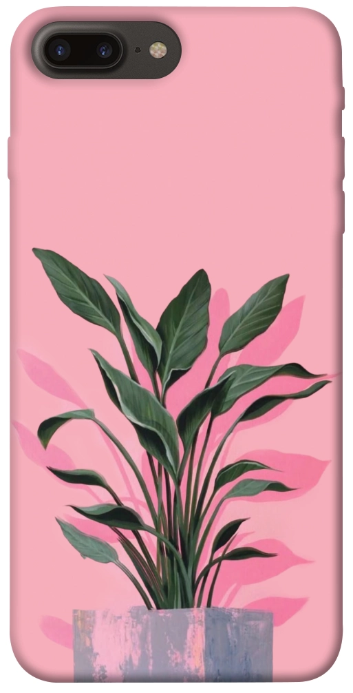 Чехол Pink plant для iPhone 7 Plus