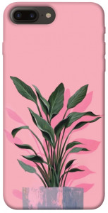 Чехол Pink plant для iPhone 7 plus (5.5")