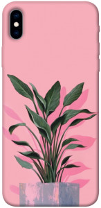 Чохол Pink plant для iPhone XS Max