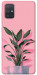 Чехол Pink plant для Galaxy A71 (2020)