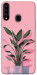 Чехол Pink plant для Galaxy A20s (2019)