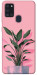 Чехол Pink plant для Galaxy A21s (2020)