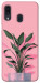 Чехол Pink plant для Galaxy A30 (2019)