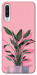 Чехол Pink plant для Galaxy A50 (2019)