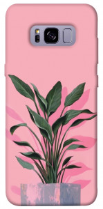 Чехол Pink plant для Galaxy S8+